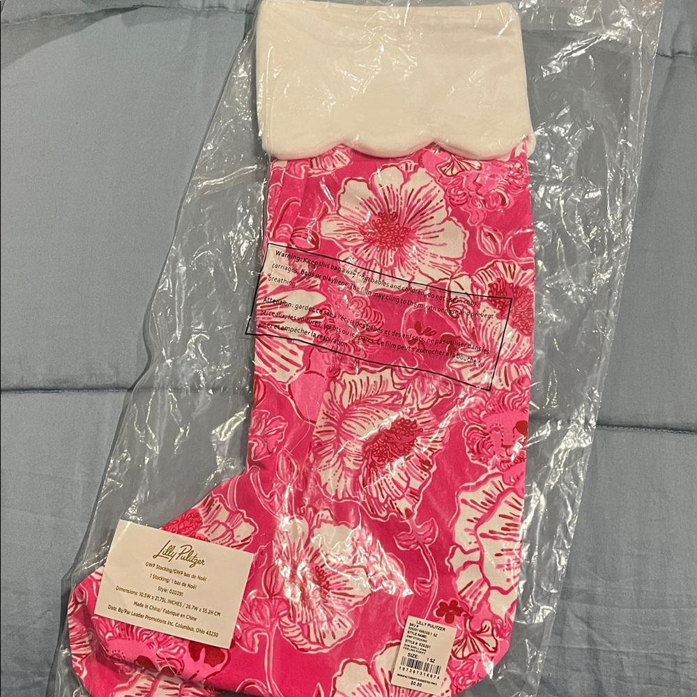 Lilly Pulitzer Christmas Stocking